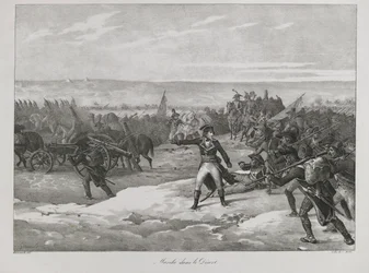 Marcha en el desierto, 1823